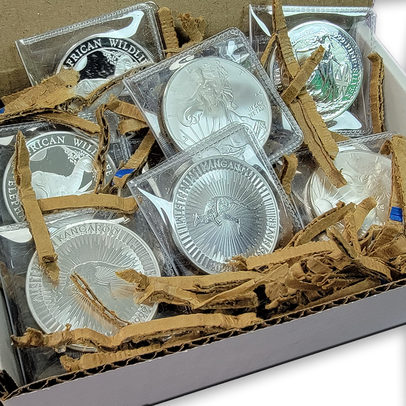 Premium Silver Stacker Box | Coolstax Vault